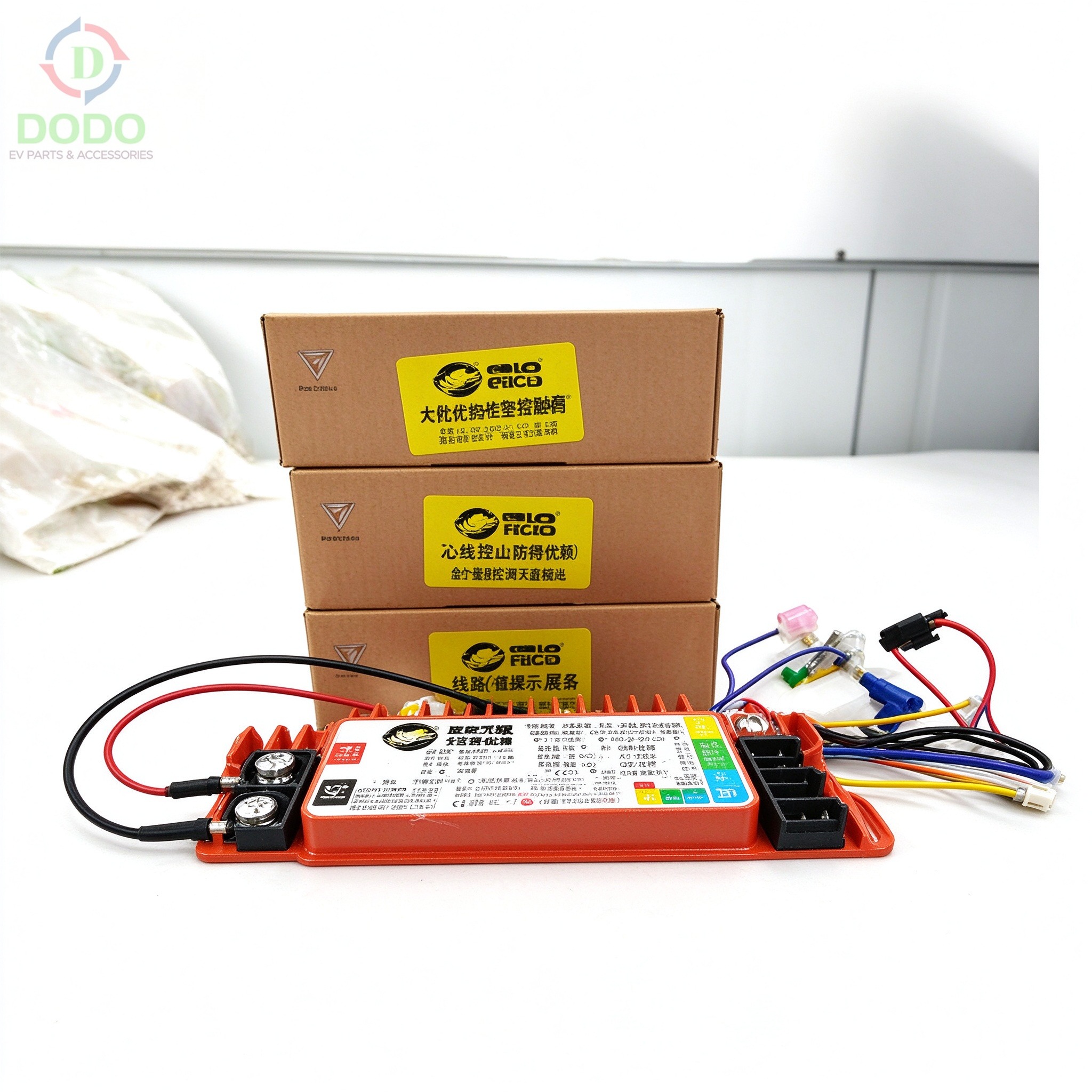 Controller with cartons