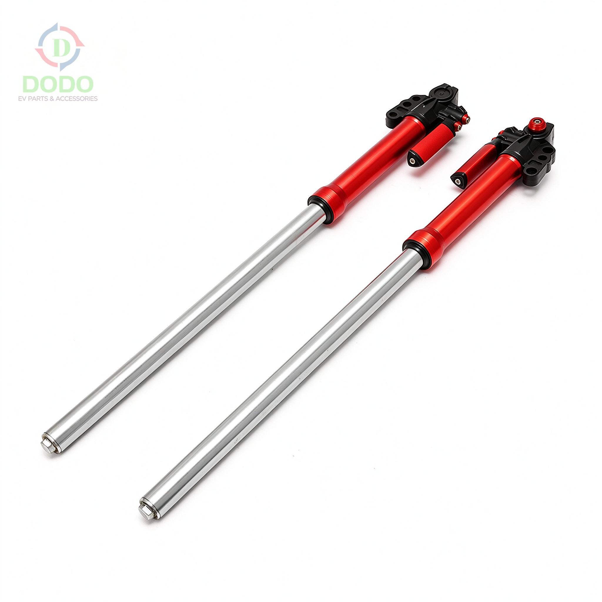 Sportbike Front Fork (Red CNC Outer Sleeve)