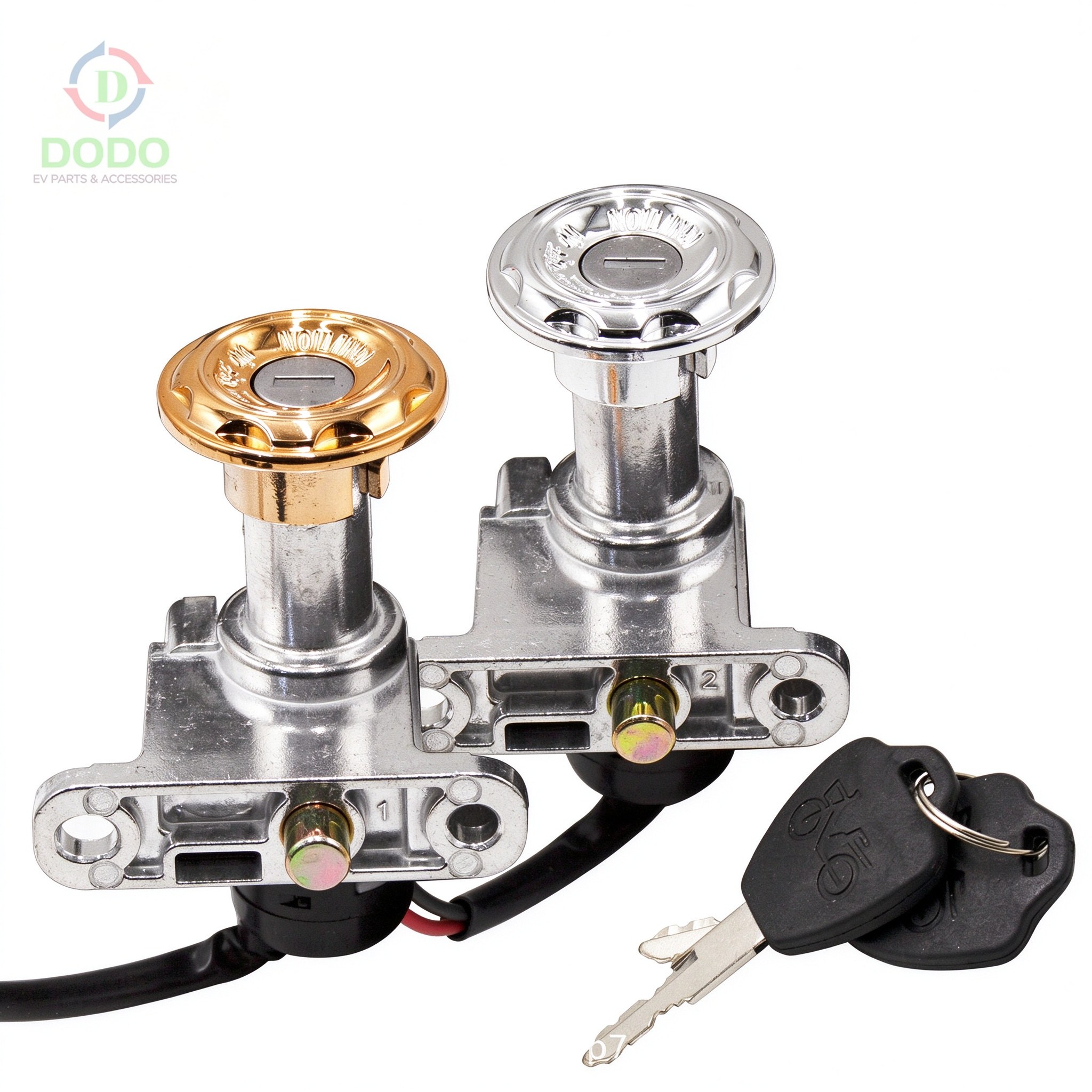 Vespa-Style 2/4-Wire Lock Assembly