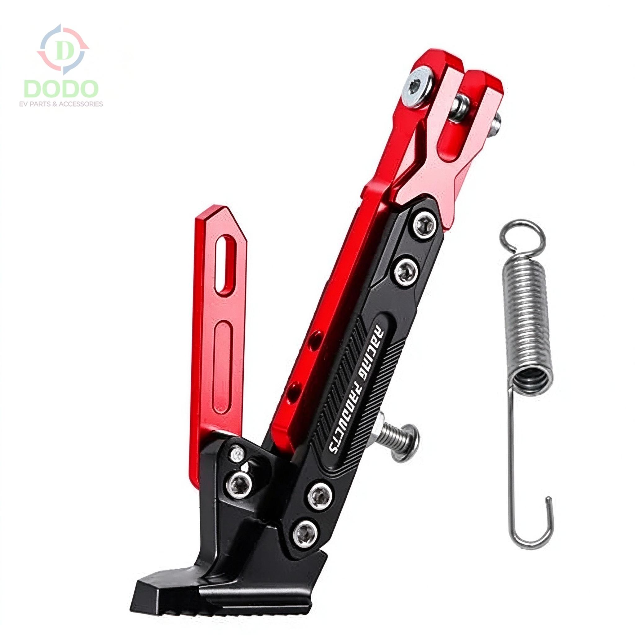 CNC adjustable side stand