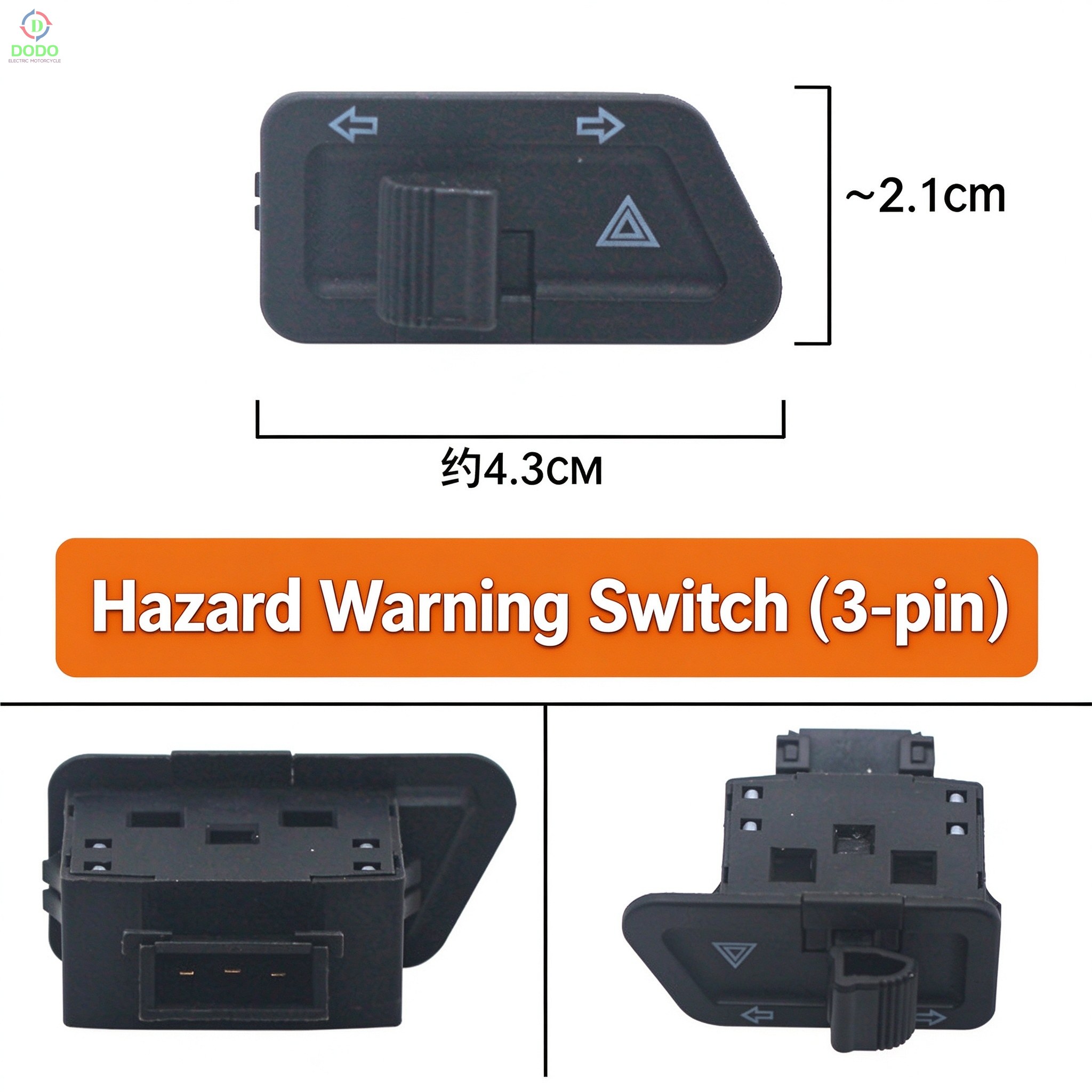 Hazard warning switch