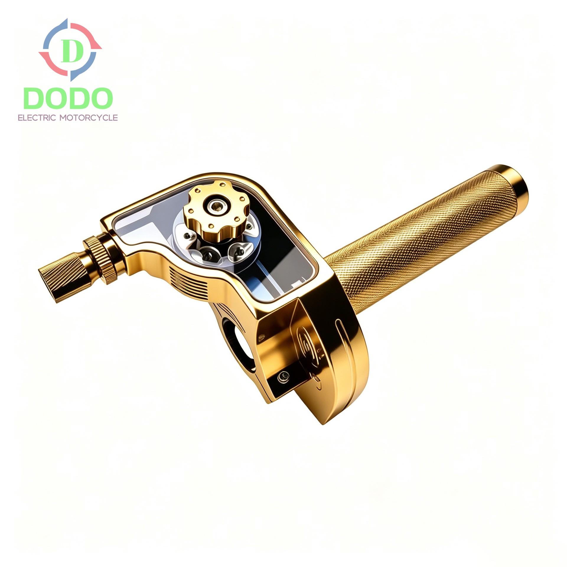 Gold anodized standalone throttle